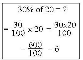 figuring percentages of a tip