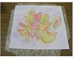 Paint leaves, add fine details