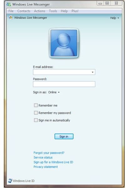 msn messenger live sign in