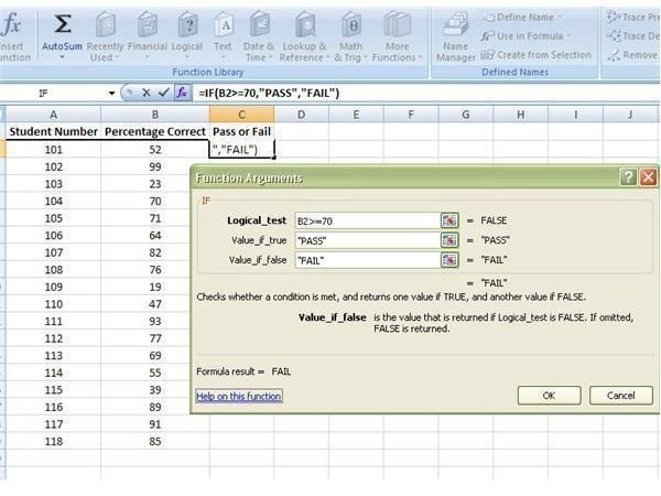 If Then Statements Excel True False