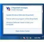 windows action center windows action center