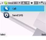 Cara membuat panggilan di aplikasi Skype Symbian Cara membuat panggilan di aplikasi Skype Symbian