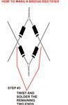 How to Build a Bridge Rectifier, Step Three, Image