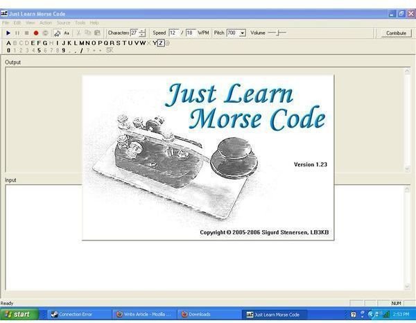 Koch Morse Code Program