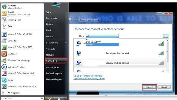 How To Connect To The Internet Using Another Computer Vista