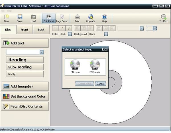 free disclabel software