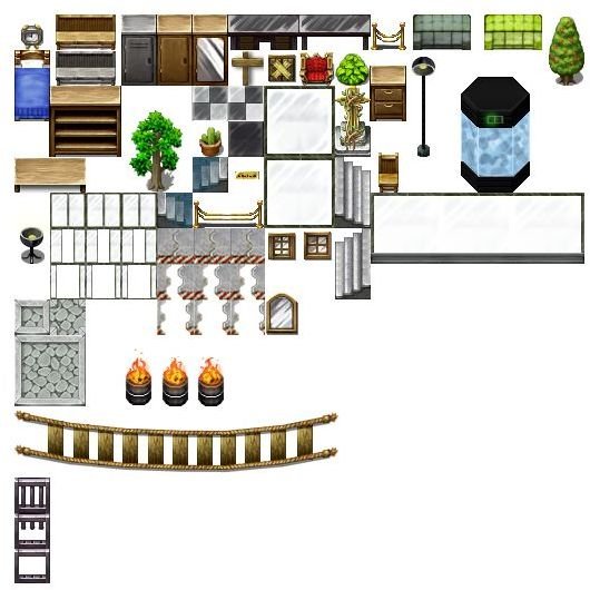 rpg maker mv tileset template size