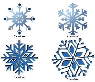microsoft clip art snowflake - photo #25