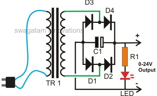 How To Build A Homemade 24 Volt Ac To Dc 20 Amp