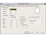 Open Office.Org Writer margin settings