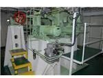 steering gear in steering gear compartment