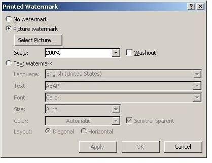 download watermarks for word