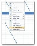 Select Size and Properties