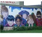 Wall Mural With Childrens Faces