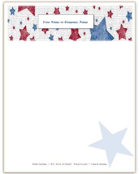 Free Patriotic Letterhead Templates