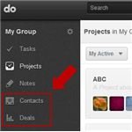 Do.com includes tools for managing contacts and deals.