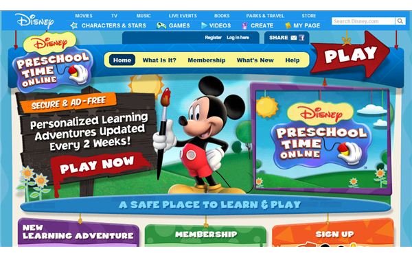 Free Disney Games For Preschool