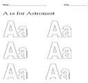 A is for Astronaut