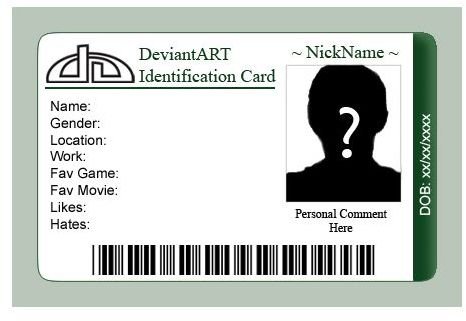 Word Templates Id Cards