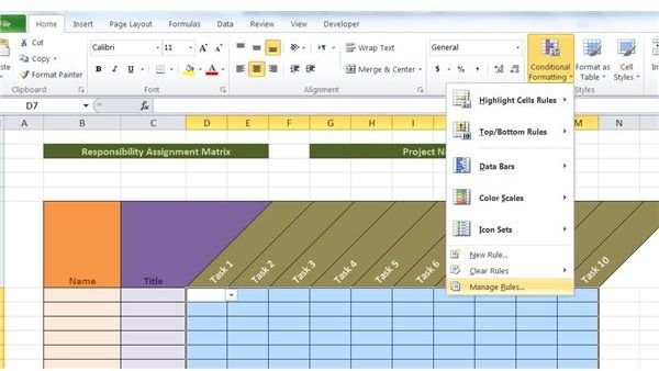 resource matrix project management template