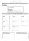 PowerPoint Slide Presentation Graphic Organizer