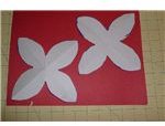 place the templates on the construction paper