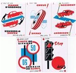 Mille Bornes Hazard Cards
