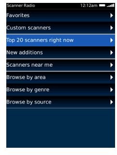 cheap police scanner