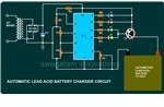 Automatic Battery Charger Circuit Diagram, Image