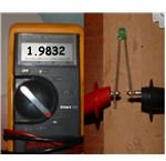 Diode mode being used to determine LED color