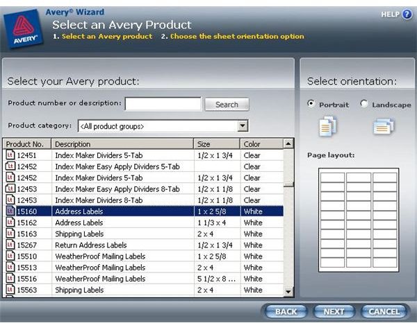 avery label wizard for pc word