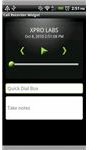 HTC Call Recorder Widget