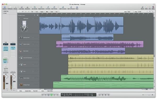 best music recording software for apple