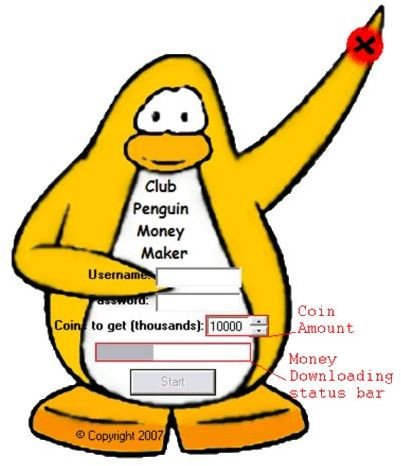 download money maker for club penguin free
