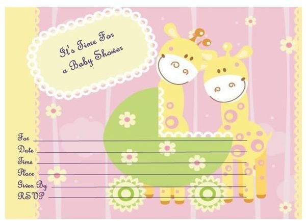 Where to Find Free Printable Baby Shower Invitations