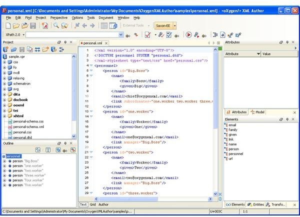 Xml diff and patch tool example