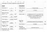 Excel Formulas for Orifice Coefficient Calculation