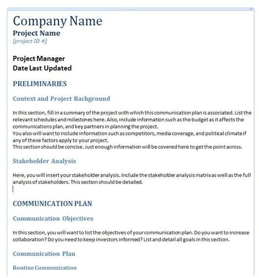 Microsoft Word Template For Software Documentation