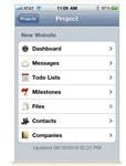Screenshot OutPost for Basecamp