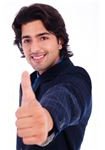Business Man Giving Thumbsup