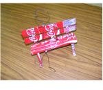 Pop can bench