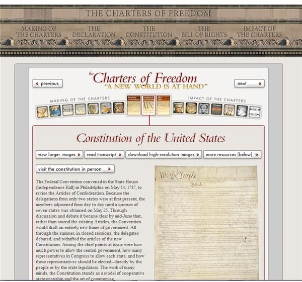 Article ii of the constitution for the united