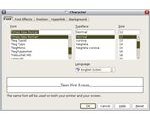 Open Office font options -1