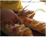 Cutting with Benbow scissors
