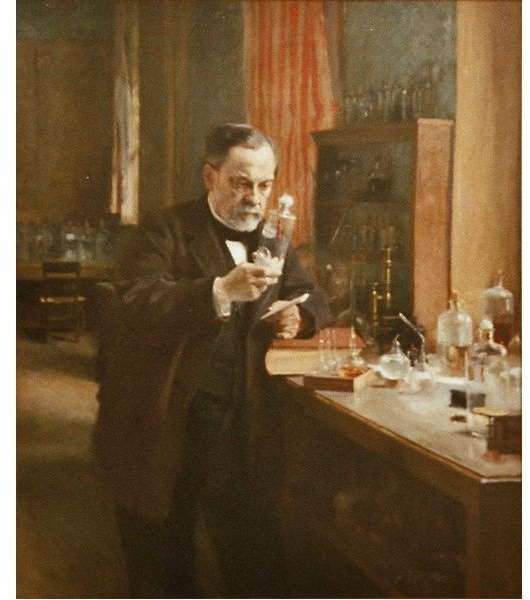 How did Pasteur disprove the theory of biogenesis?