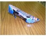 Pepsi covered shoe