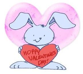 valentine bunny clipart - photo #15