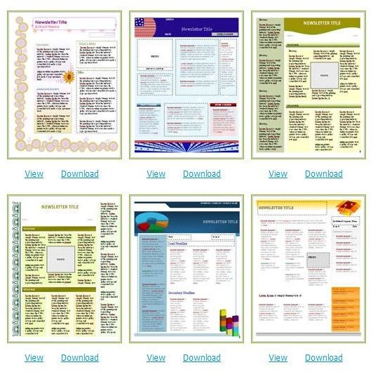 church bulletin templates for pages