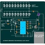 Emergency Rechargeable Light, Circuit Diagram, Image