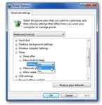 How to Keep Windows 7 from Going to Sleep - Disabling Sleep and Hybrid